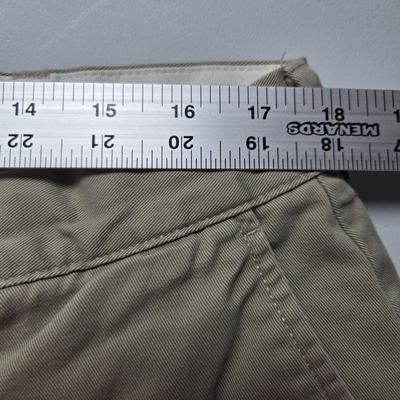 Polo Ralph Lauren Classic Chino‎ Khaki Mens Pants 38x32 Flat Front Cotton - Picture 4 of 10